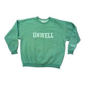Call Her Daddy Unwell Green Long Sleeve Sweatshirt Alex Cooper Barstool Boxy S